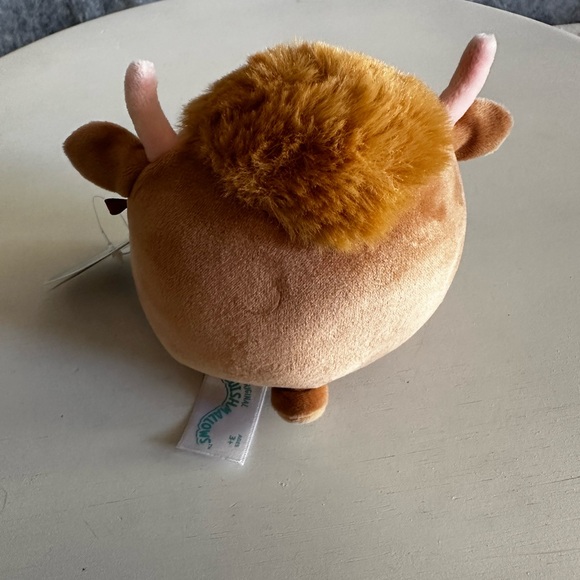SQUISHMALLOW CALTON THE HIGHLAND COW 2022 EASTER 4.5” NEW WITH TAGS - Picture 11 of 11